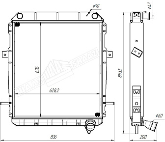 картинка 6437-1301010-01  - Шадринский Автоагрегатный завод