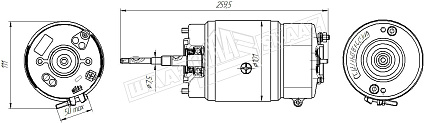 картинка МЭ252Б-3730.000-01  - Шадринский Автоагрегатный завод