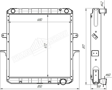 картинка 64229-1301010  - Шадринский Автоагрегатный завод