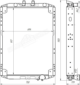 картинка 641808-1301010-001  - Шадринский Автоагрегатный завод