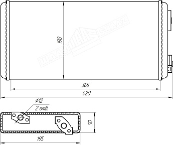 картинка 5440А-8101060  - Шадринский Автоагрегатный завод