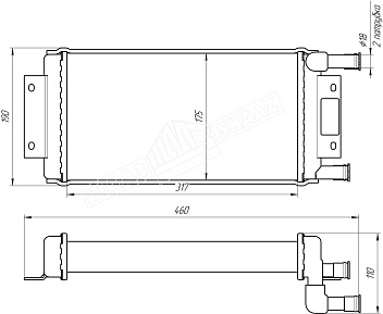 картинка 4308С-8101060  - Шадринский Автоагрегатный завод