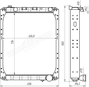 картинка 642290-1301010-011  - Шадринский Автоагрегатный завод