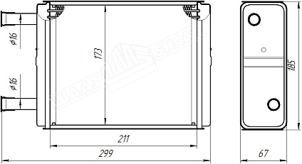 картинка 3302-8101060  - Шадринский Автоагрегатный завод