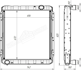картинка 7428-1301010  - Шадринский Автоагрегатный завод