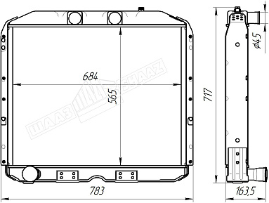 картинка 677-1301010-20  - Шадринский Автоагрегатный завод