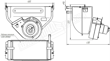 картинка 4320-8101010-02  - Шадринский Автоагрегатный завод
