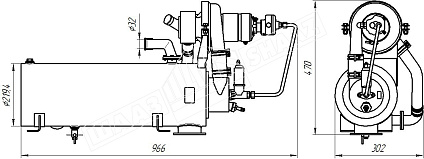 картинка ПЖД600-1015008-А  - Шадринский Автоагрегатный завод