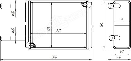 картинка 3307-8101060  - Шадринский Автоагрегатный завод