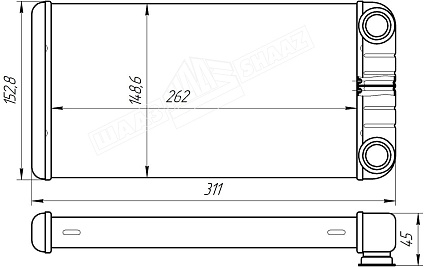 картинка A21R23A-8101060  - Шадринский Автоагрегатный завод