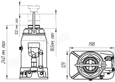 картинка Д2-3913010-01  - Шадринский Автоагрегатный завод