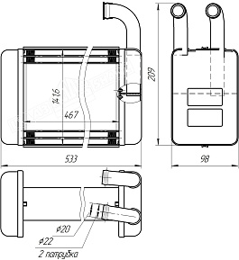 картинка 7302А-8101060  - Шадринский Автоагрегатный завод
