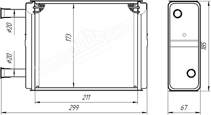 картинка 3302-8101060-10  - Шадринский Автоагрегатный завод